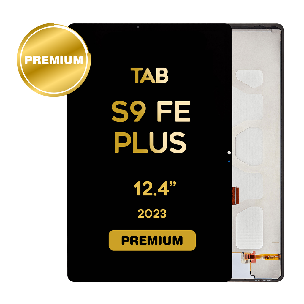 [LCD-TS9FEP-BK] OLED Assembly without Frame for Galaxy Tab S9 FE Plus 12.4" (2023) (Premium) (Black)