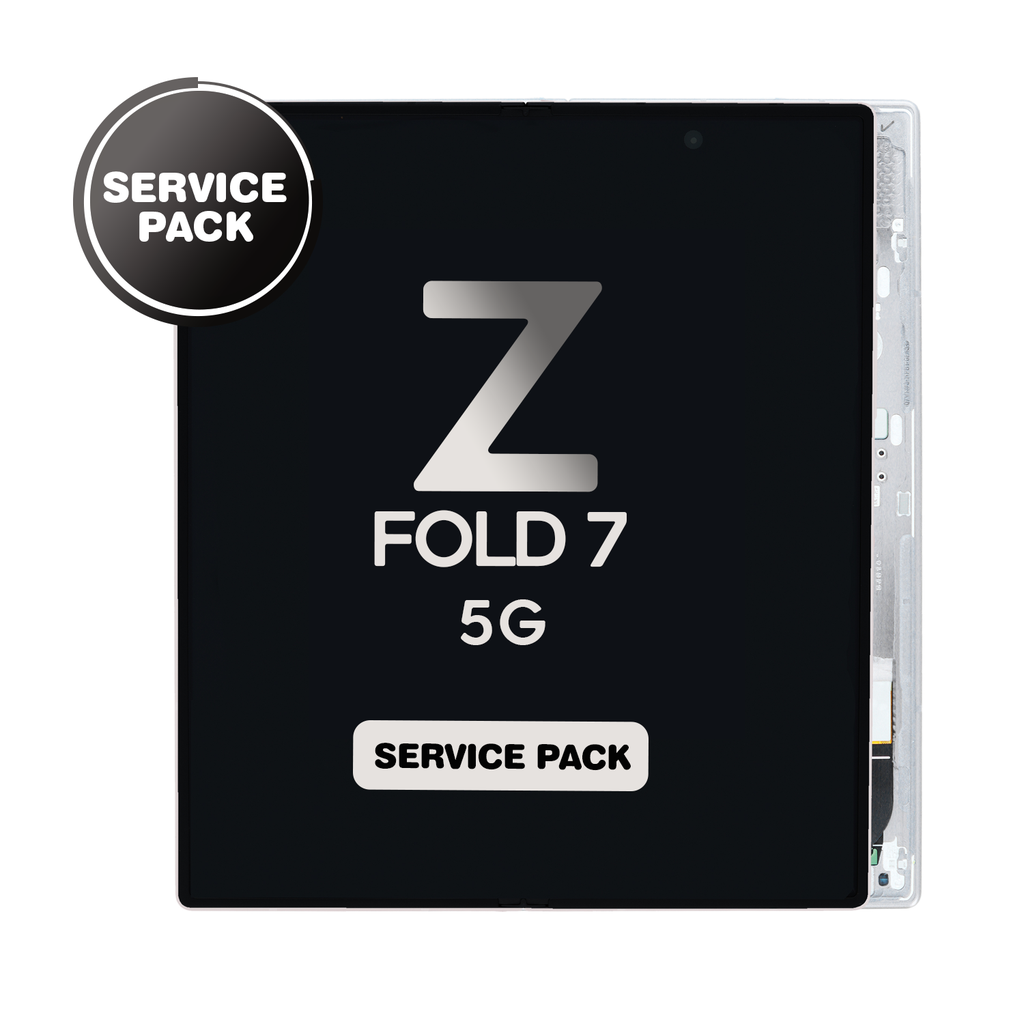OLED Assembly (Inner) for Samsung Galaxy Z Fold 7 5G (F966) - Silver (Service Pack)