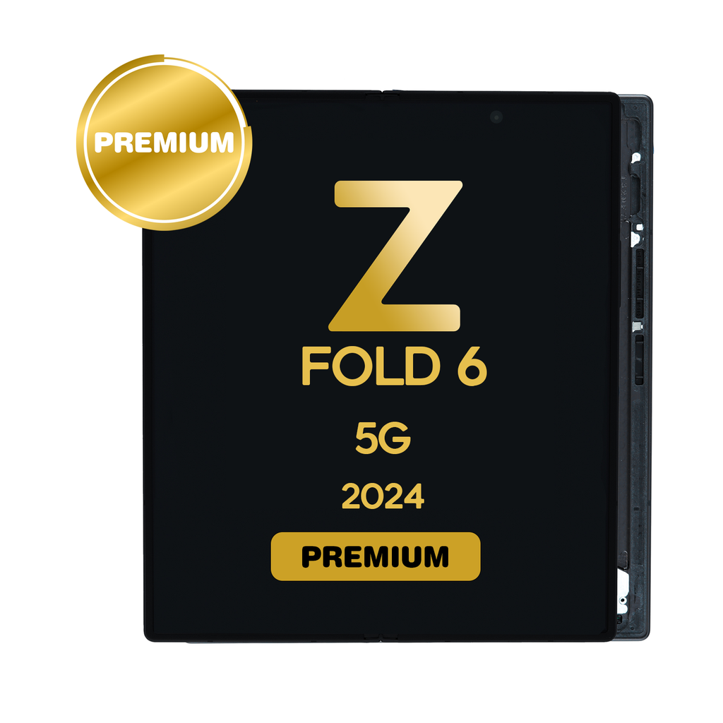 OLED Assembly (Inner) for Samsung Galaxy Z Fold 6 5G (F956) With Frame - Black (Premium)