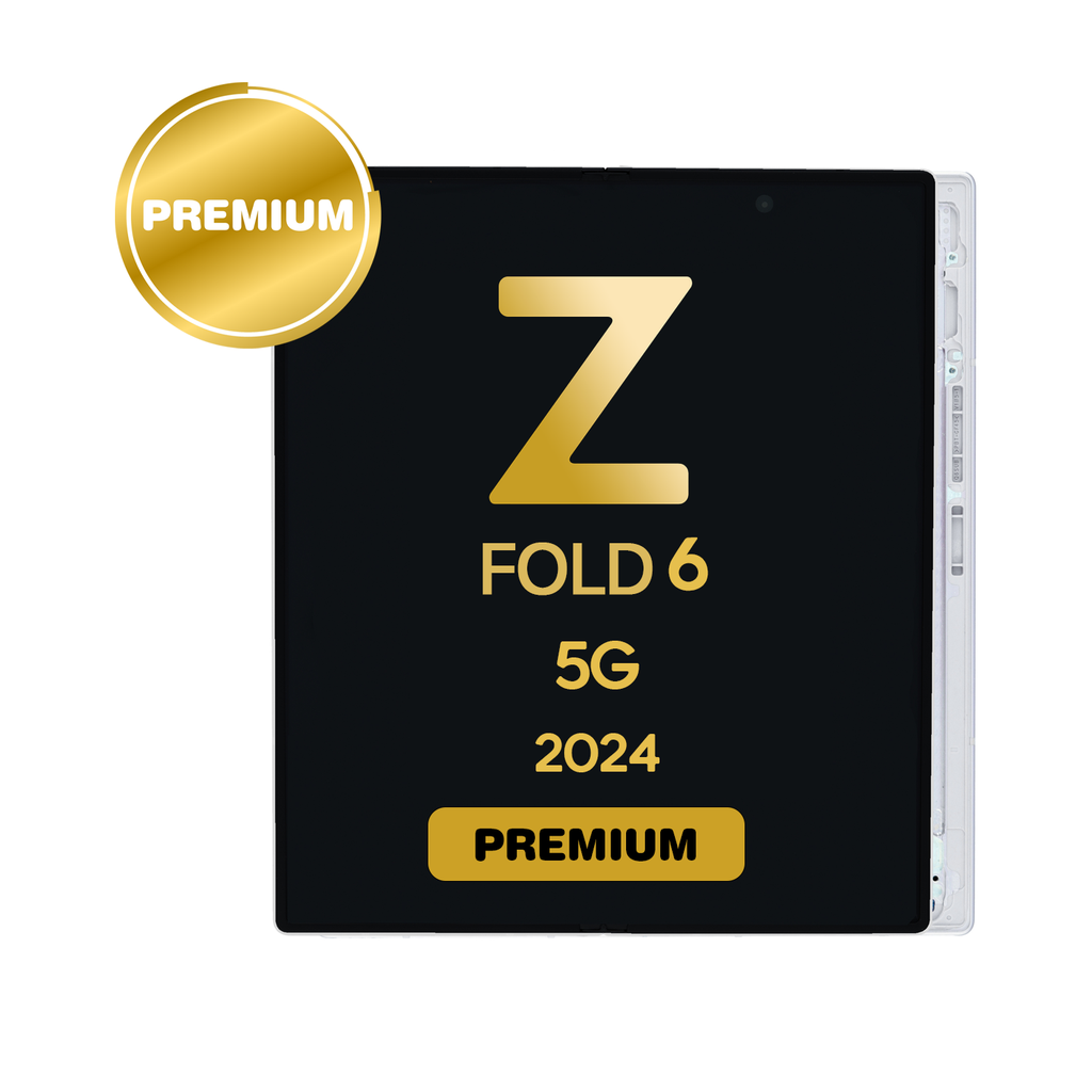OLED Assembly (Inner) for Samsung Galaxy Z Fold 6 5G (F956) With Frame - Silver (Premium)