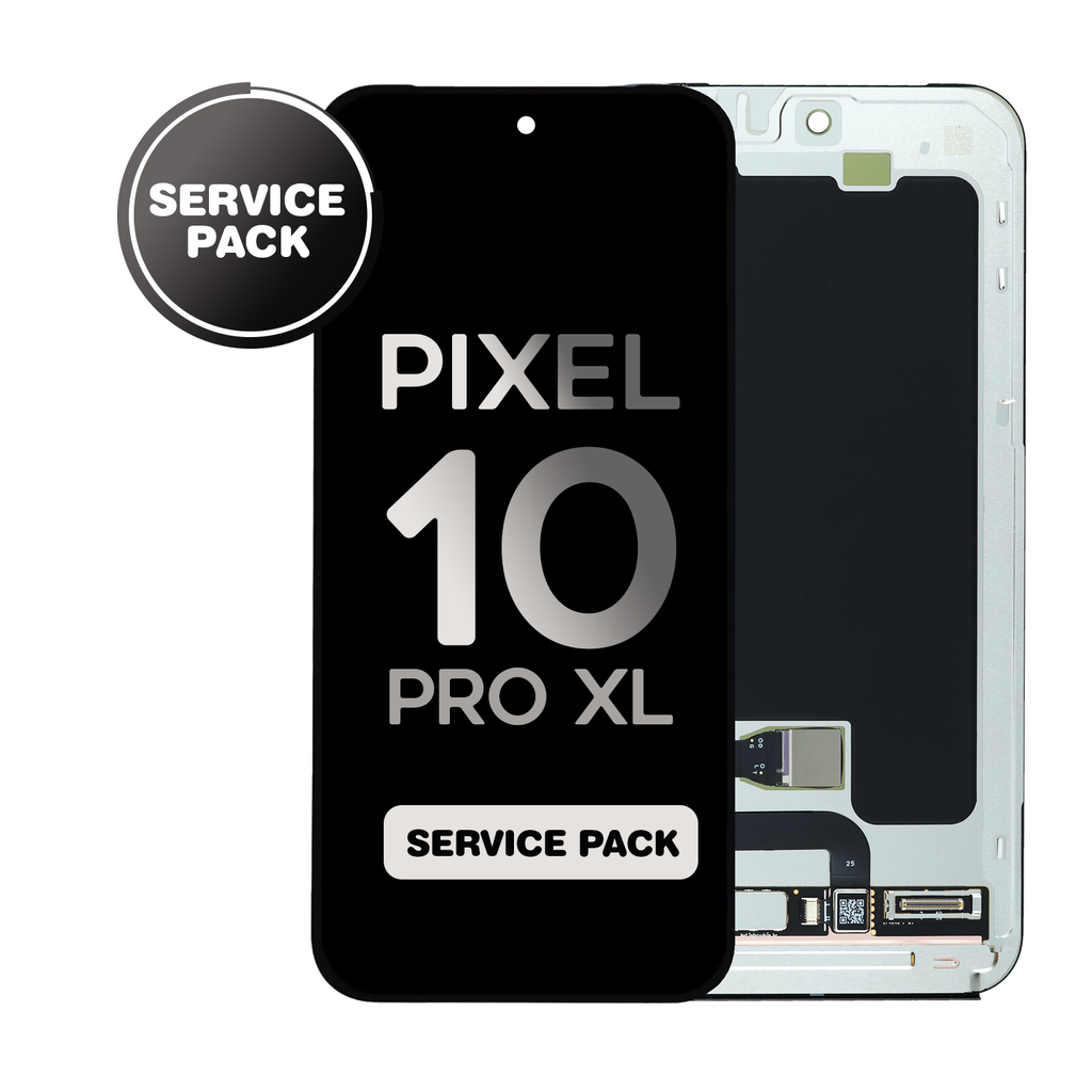 OLED Assembly with Frame For Google Pixel 10 Pro XL (Black) (Service Pack)