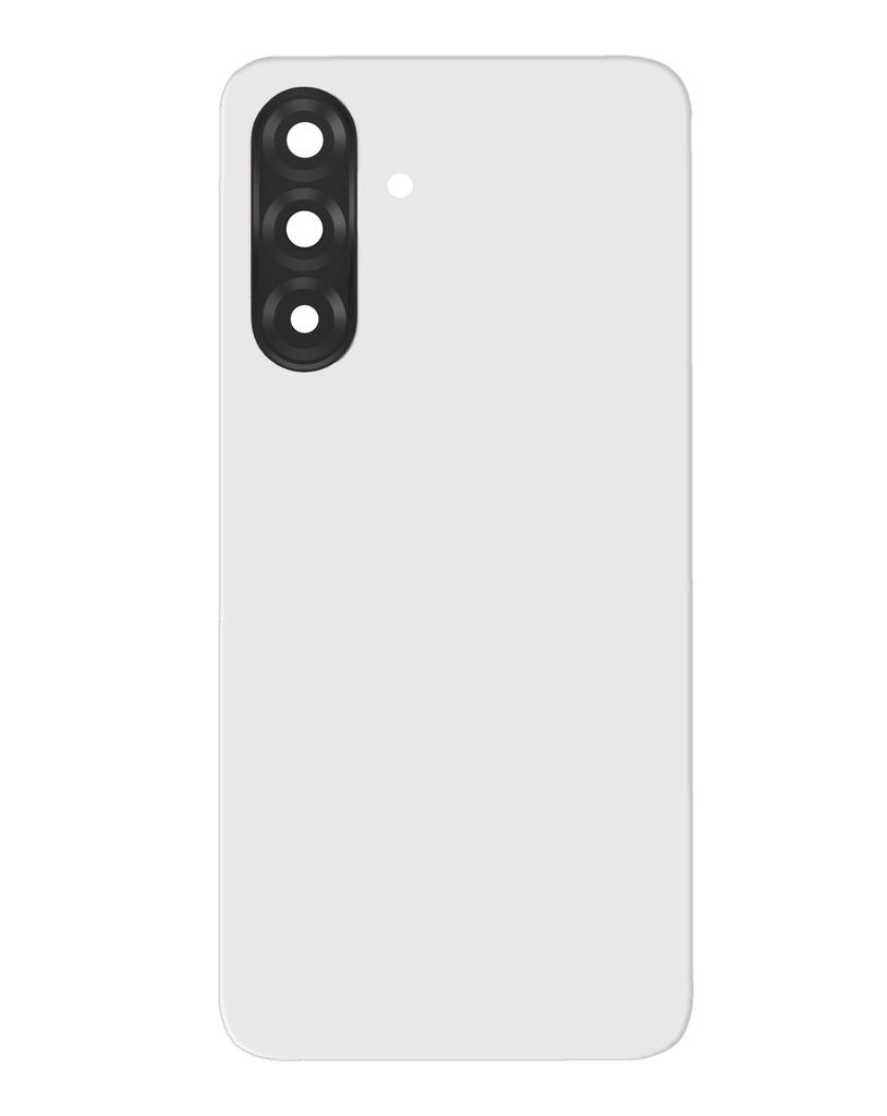 Back Cover Glass With Camera Lens And Adhesive For Samsung Galaxy A36 (A366 / 2025) (No Logo) (Awesome White)