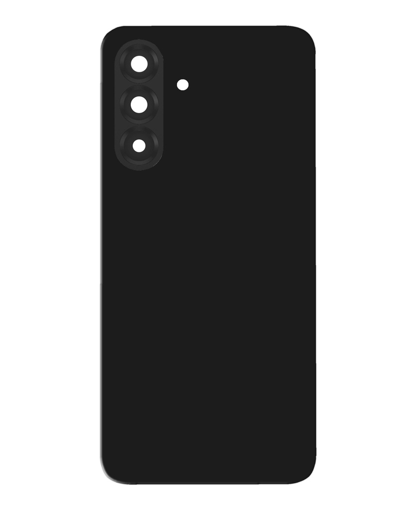 Back Cover Glass With Camera Lens And Adhesive For Samsung Galaxy A56 (A566 / 2025) (No Logo) (Awesome Graphite)