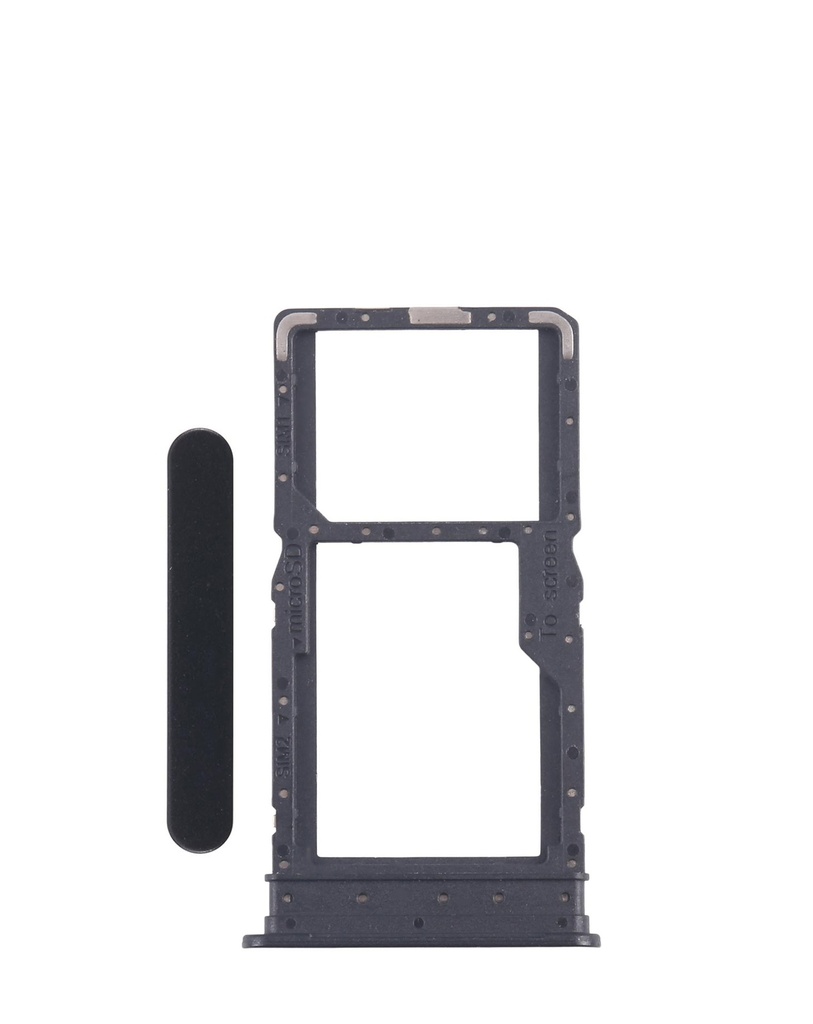 Dual Sim Card Tray For Samsung Galaxy A06 5G (A066 / 2025) (Black) (Premium)