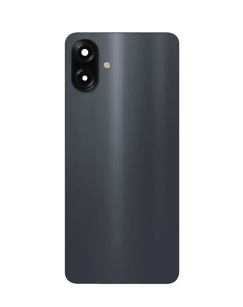 Back Cover Glass With Camera Lens And Adhesive For Samsung Galaxy A07 4G (A075 /2025) / A07 5G (A076 / 2025) (No Logo) (Gray)