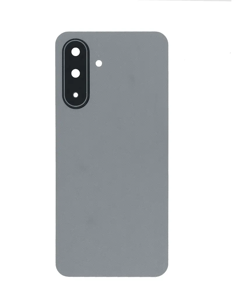 Back Cover Glass With Camera Lens And Adhesive For Samsung Galaxy A17 5G (A176 / 2025) (No Logo) (Gray)