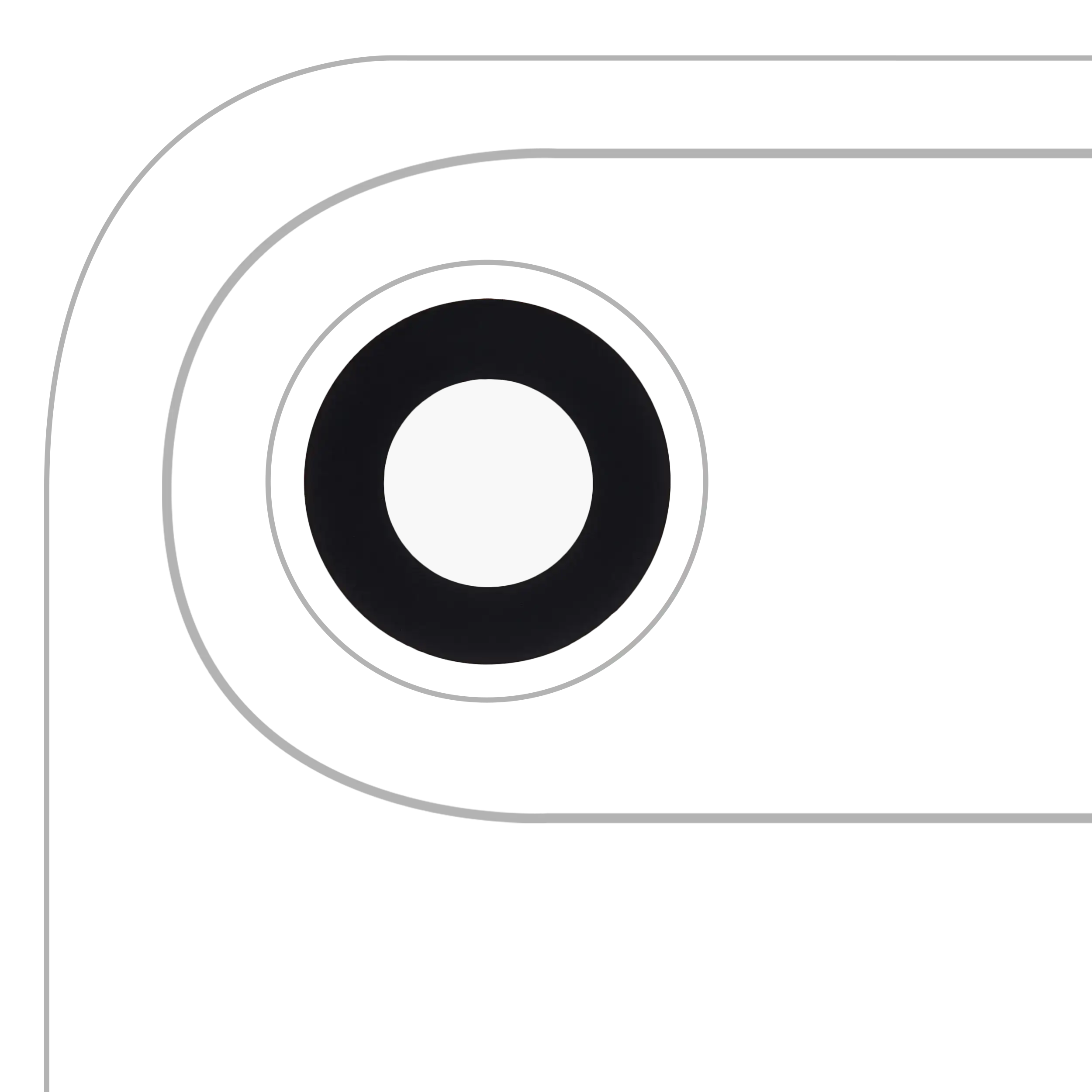 Back Camera Lens (Glass Only) With Adhesive For iPhone Air (Aftermarket) (10 Pack)