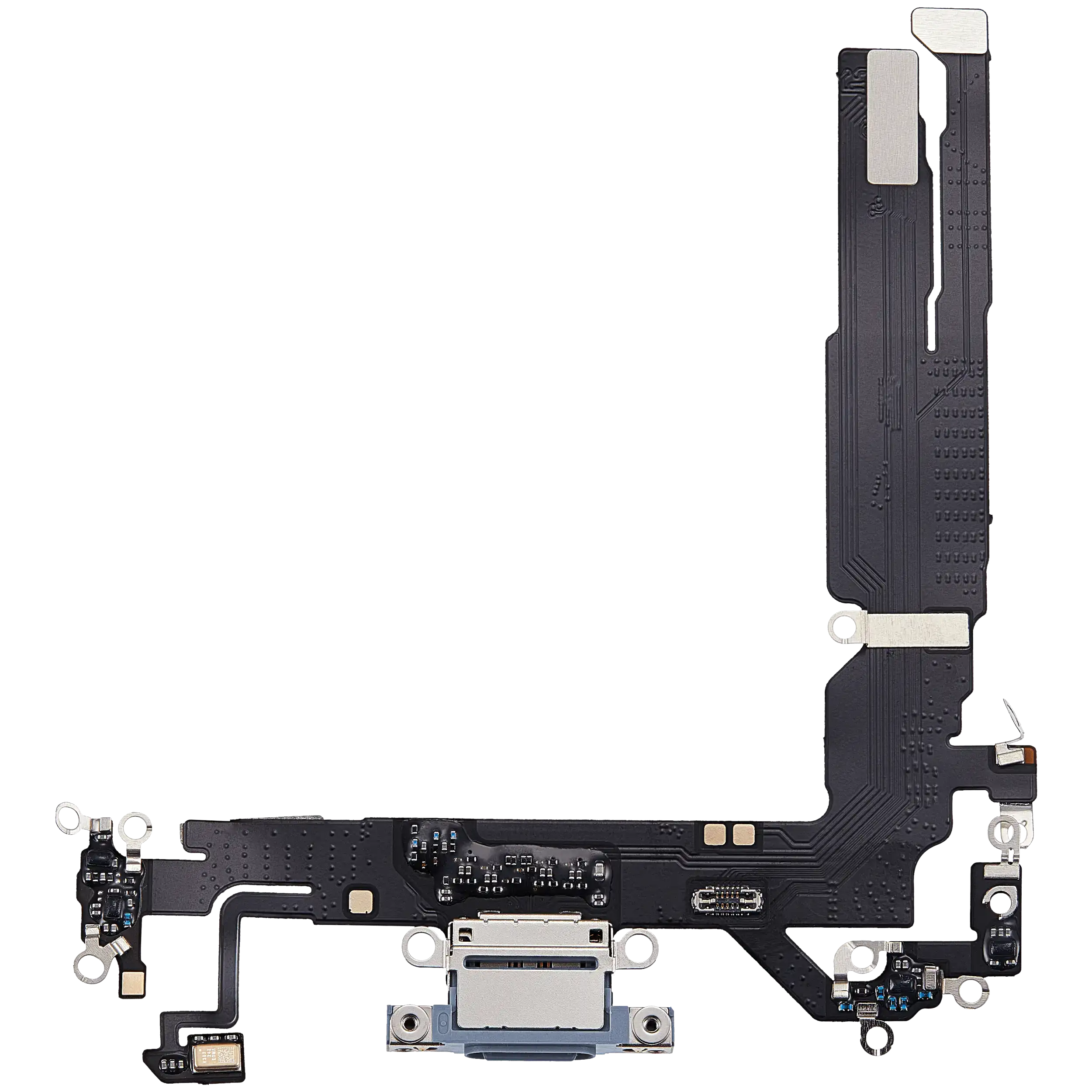 Charging Port Flex Cable For iPhone 17 (Aftermarket) (Mist Blue)