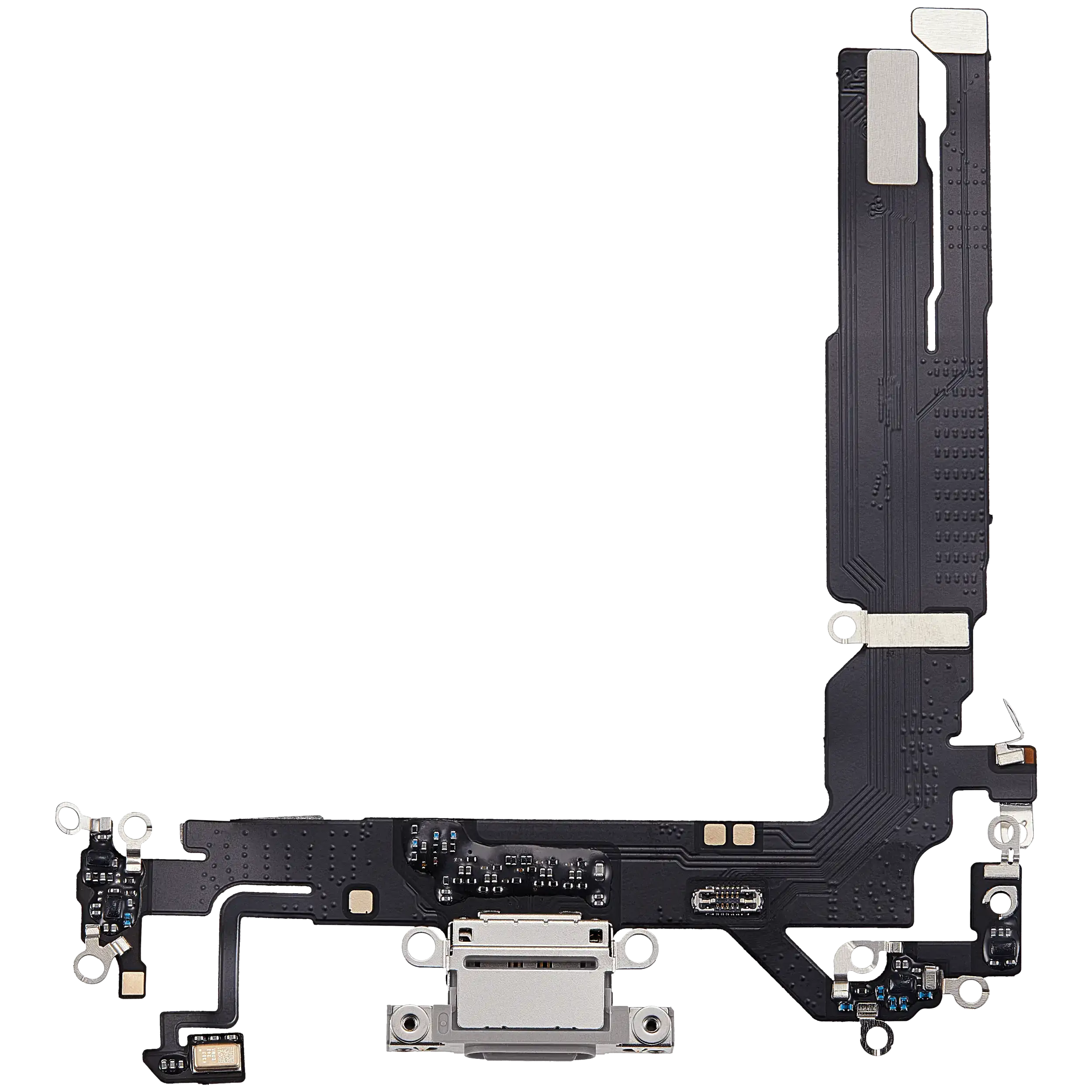 Charging Port Flex Cable For iPhone 17 (Aftermarket) (White)