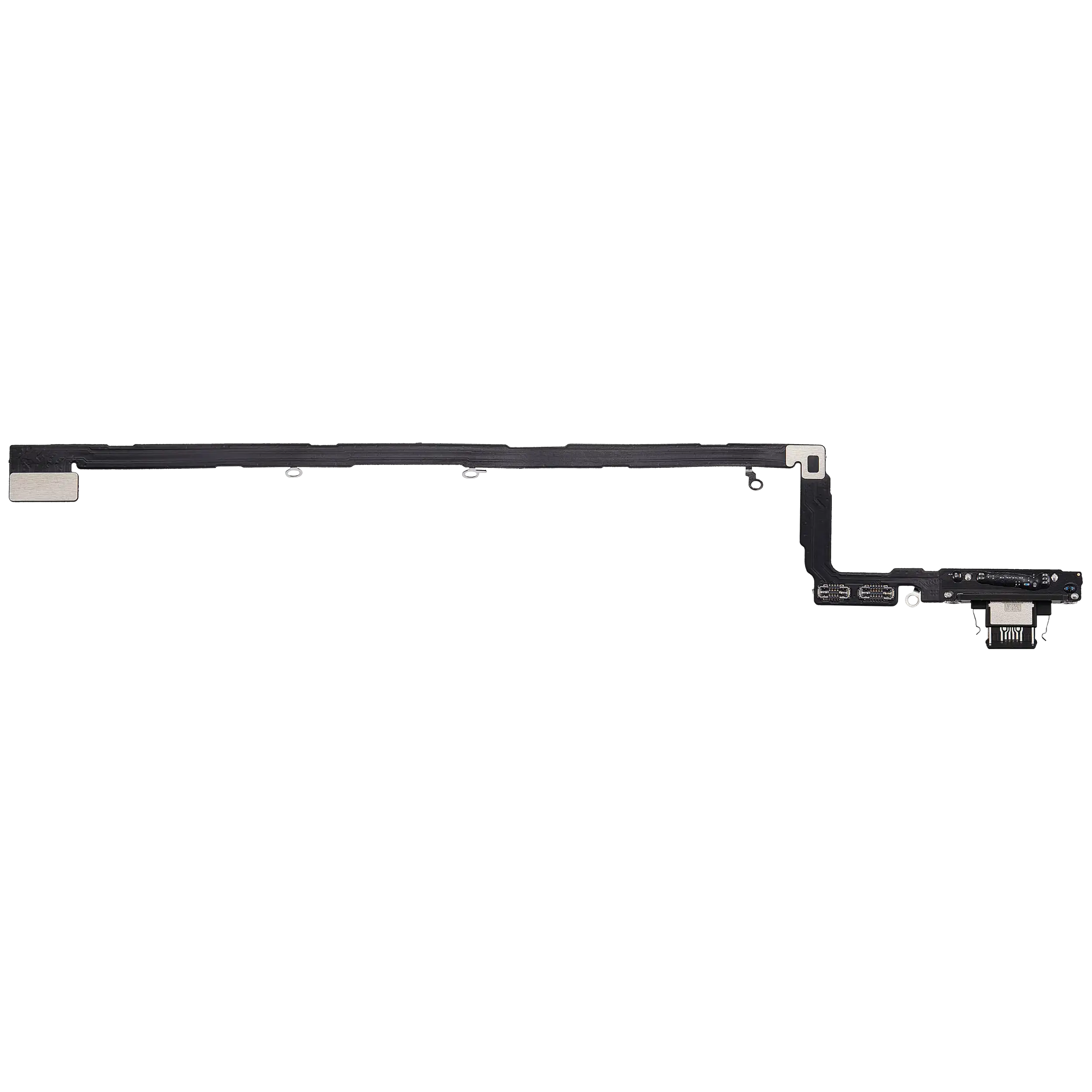 Charging Port Flex Cable For iPhone Air (Aftermarket) (Space Black)