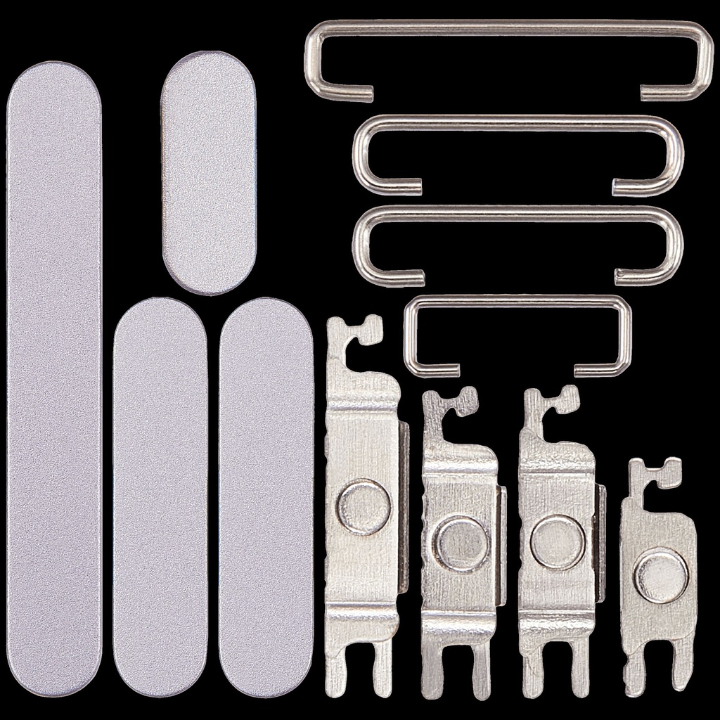 Hard Buttons (Power / Volume / Switch) For iPhone 17 (Lavender) (Premium)