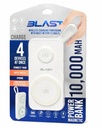 Blast Universal Portable Slim 10000 mAh Power Bank with Magsafe Charging (White)