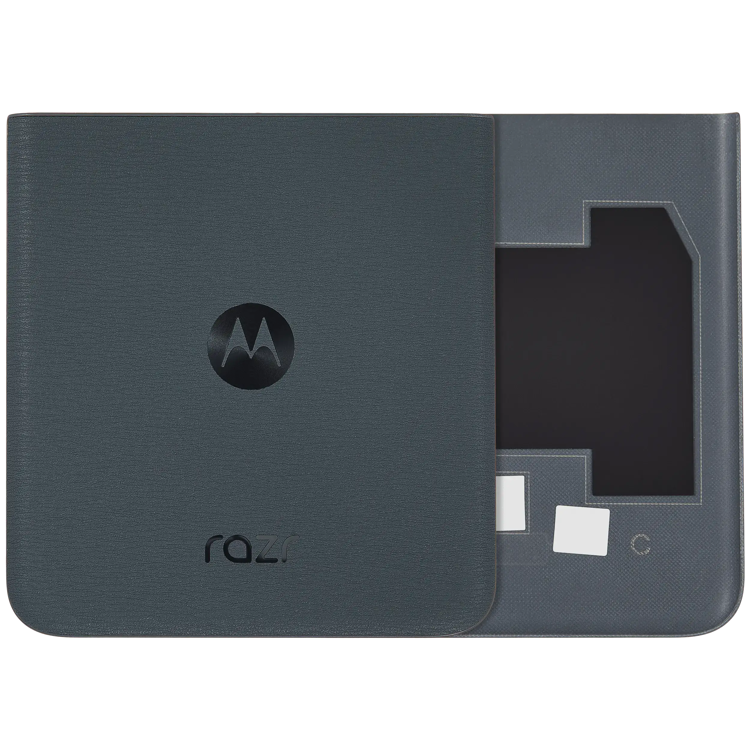 Back Cover Glass For Motorola Razr 40 (XT2323 / 2023) (Premium) (Sage Green)