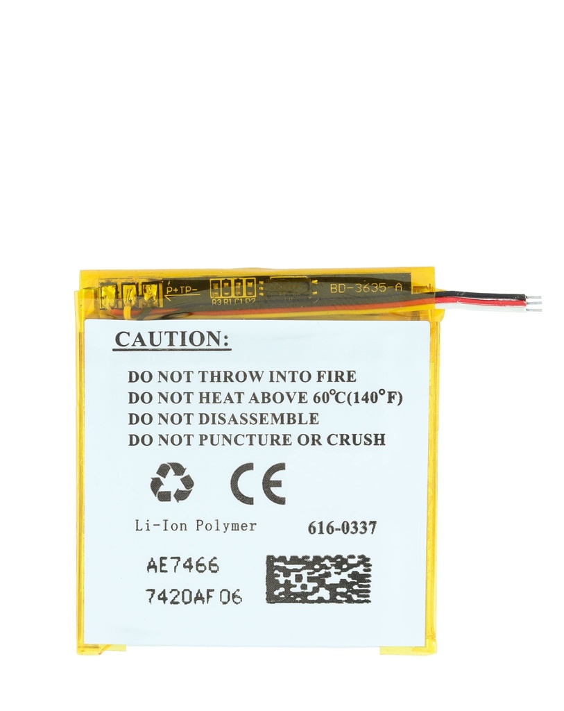 Battery For iPod Nano 3 (Premium) (Ground Shipping Only) 
