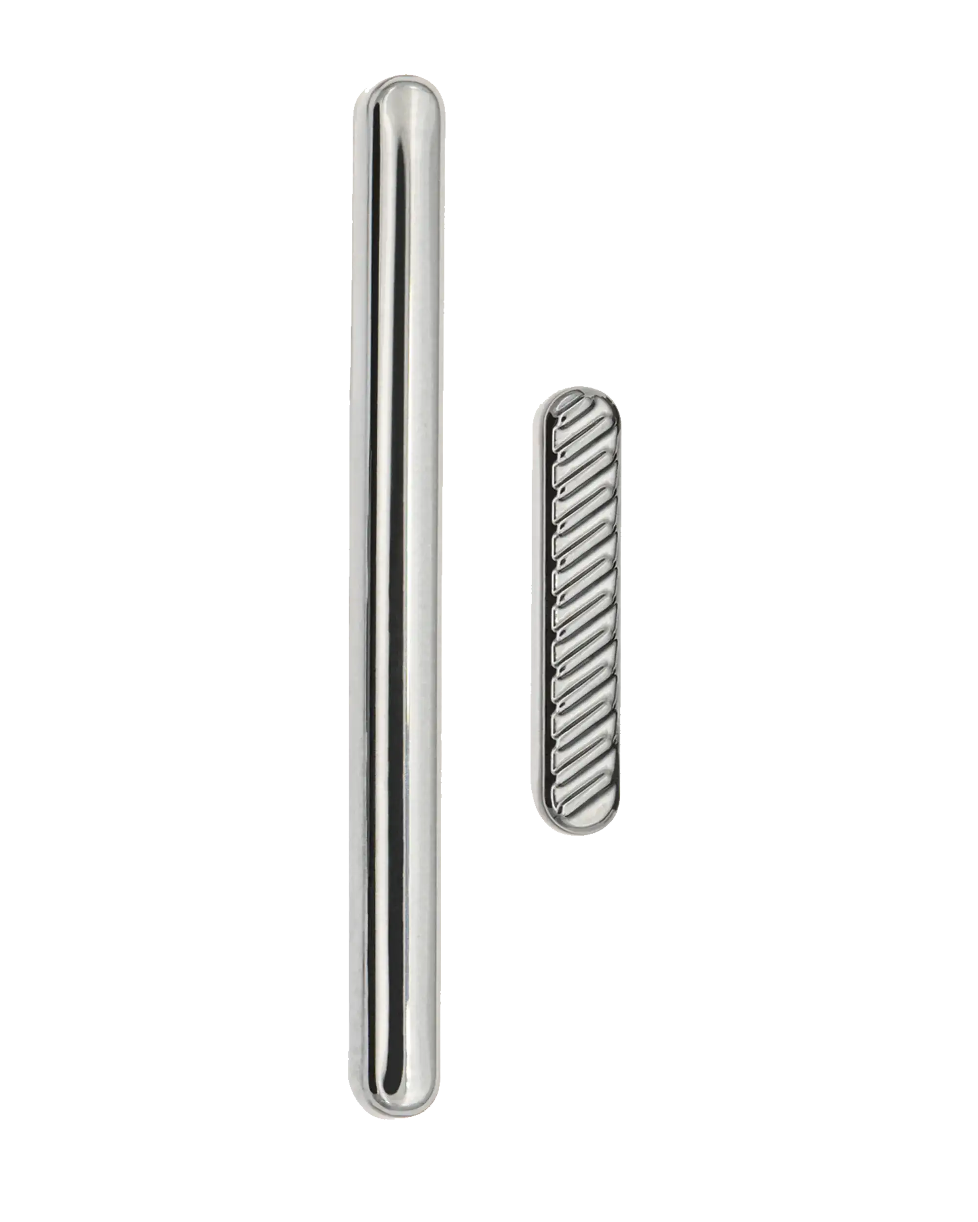 Hard Buttons (Power / Volume) For Motorola Moto G8 (XT2045-1 / 2020) / G Fast (XT2045-3 / 2020) (US Version) (Silver) (Premium)