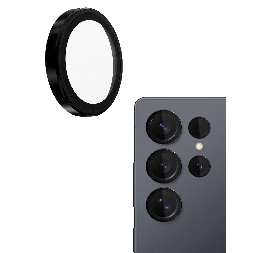 Gadget Guard - Plus 150 Guarantee Glass Camera Lens Protector For Samsung Galaxy S26 Ultra - Black
