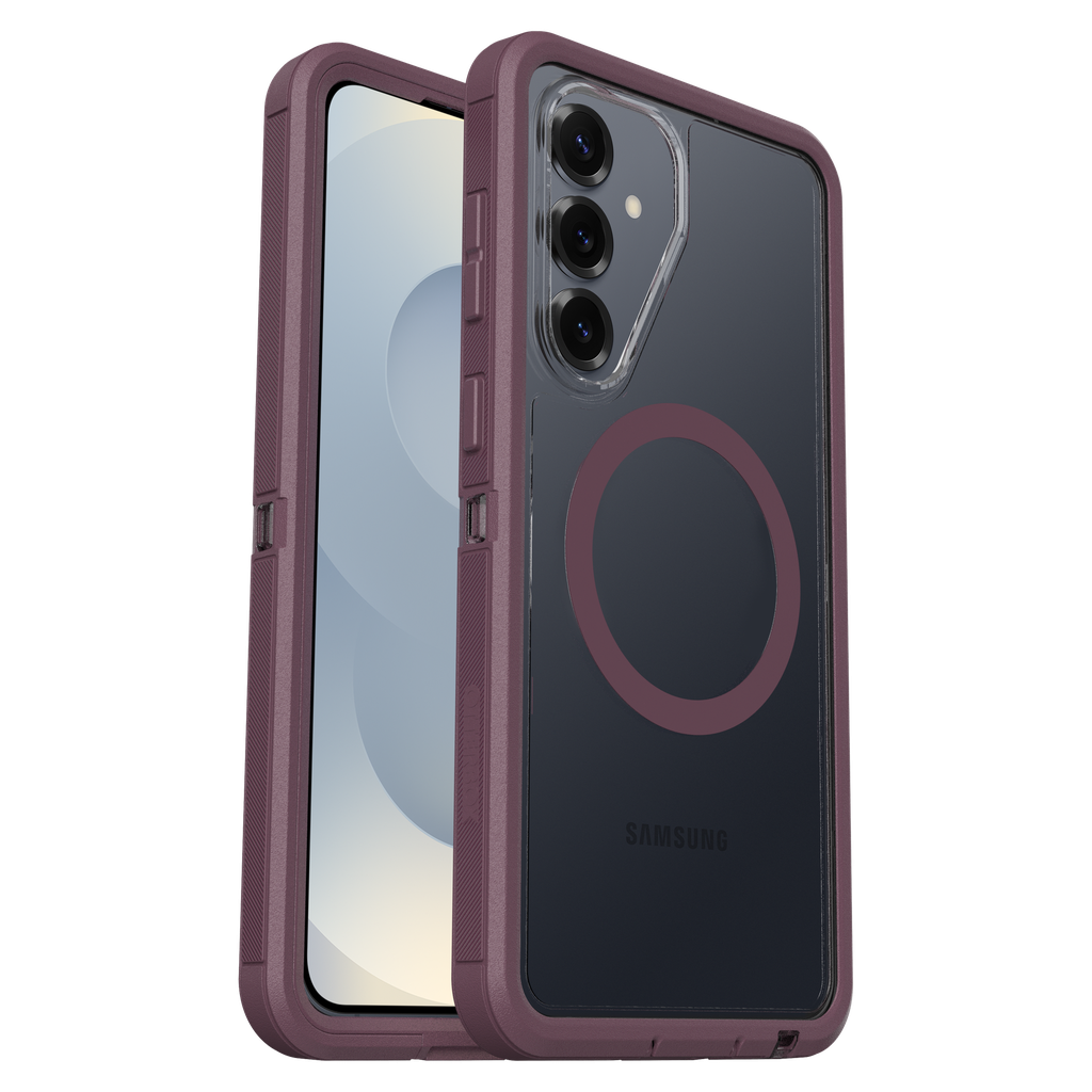 Otterbox - Defender Pro Xt Clear Magnetic Case For Samsung Galaxy S26 Plus - Purple Mystery