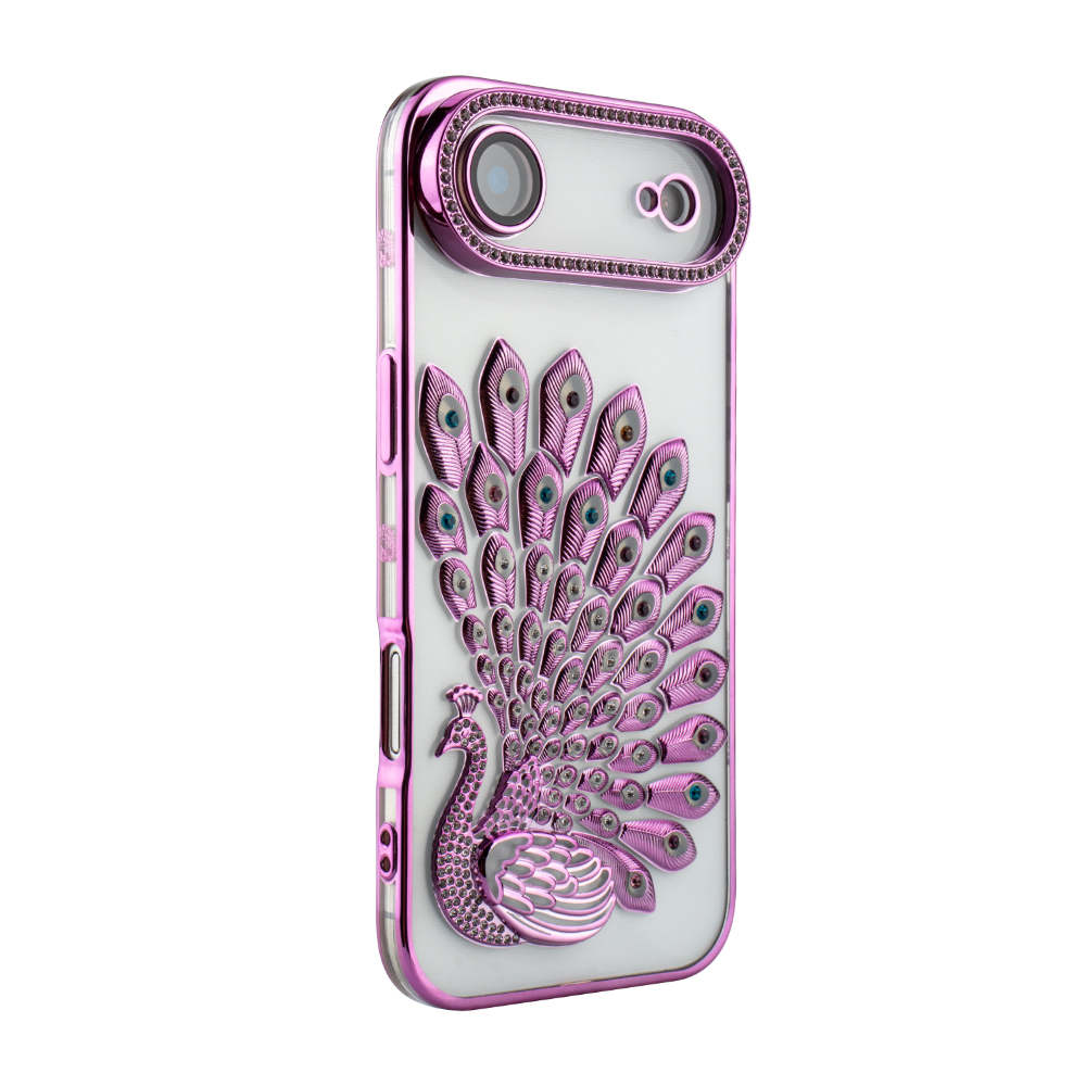 Crystal Plume Case for iPhone Air - Pink
