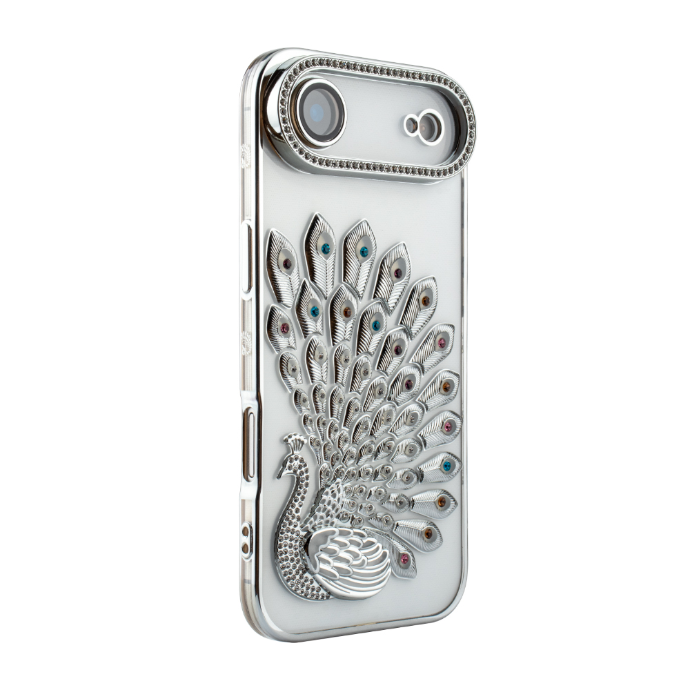 Crystal Plume Case for iPhone Air - Silver