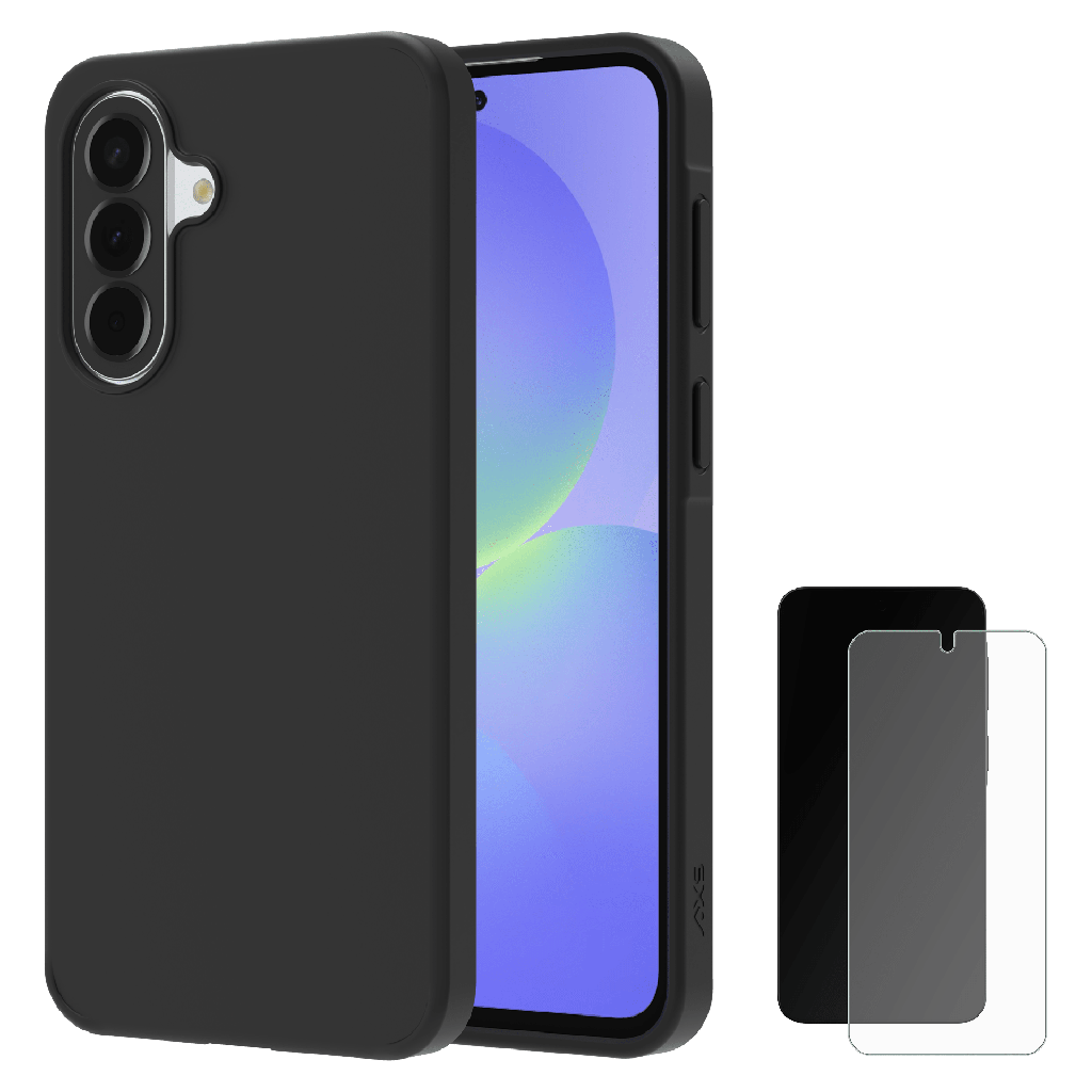 Axs - Pulse Case With Armorglass Pro Pack For Samsung Galaxy A37 5g - Black