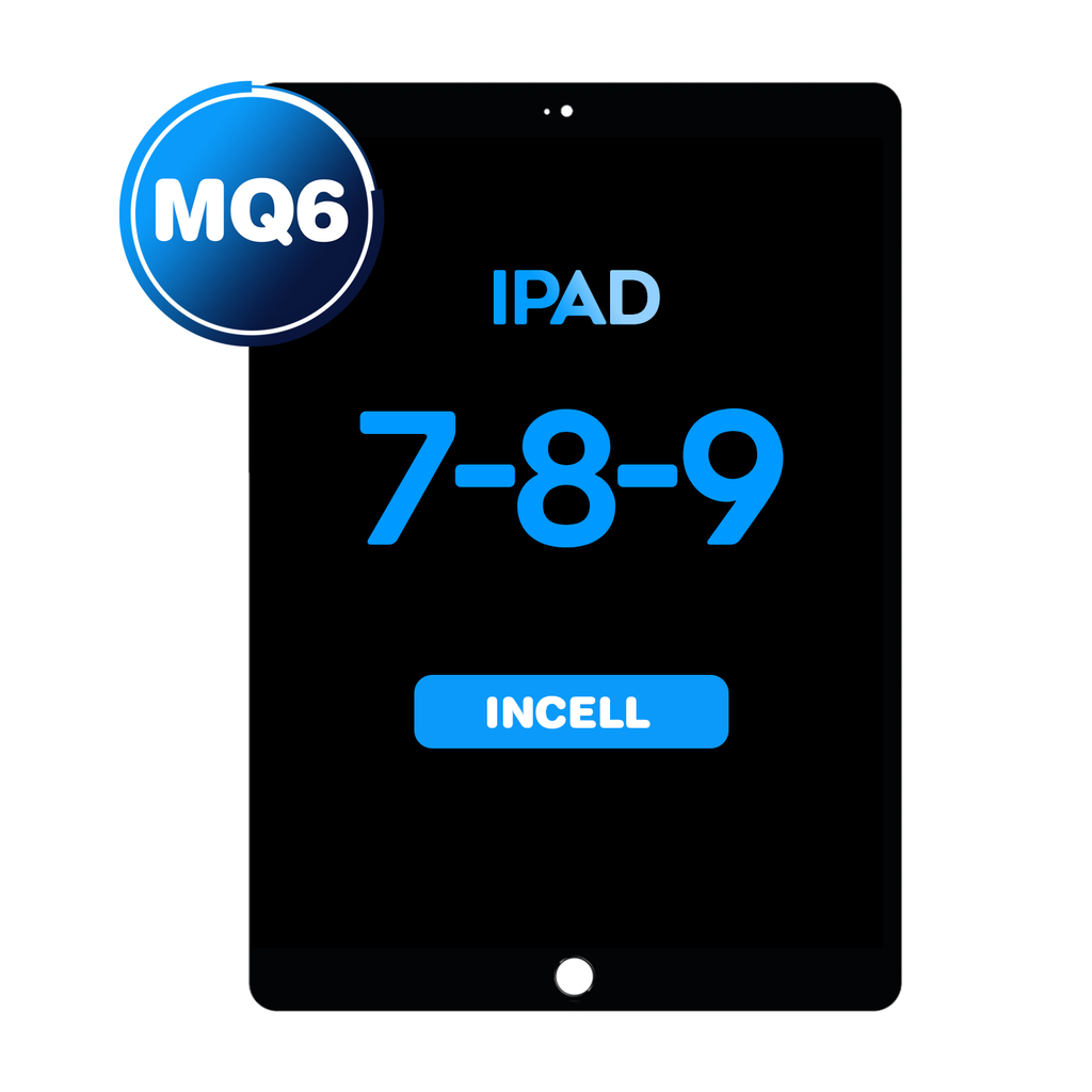 Digitizer for iPad 7 / iPad 8 /iPad 9 (With Home Button) (MQ6 / Aftermarket) - Black 