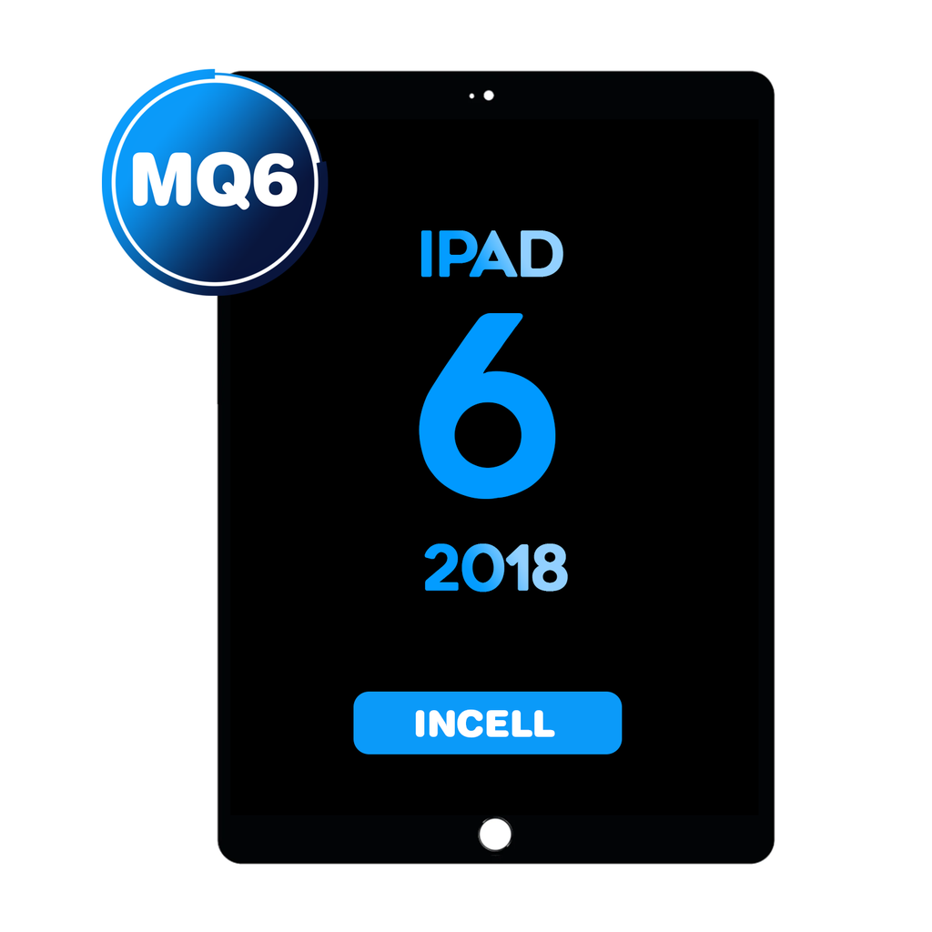 Digitizer for iPad 6 (2018) (Without Home Button) (MQ6 / Aftermarket) - Black