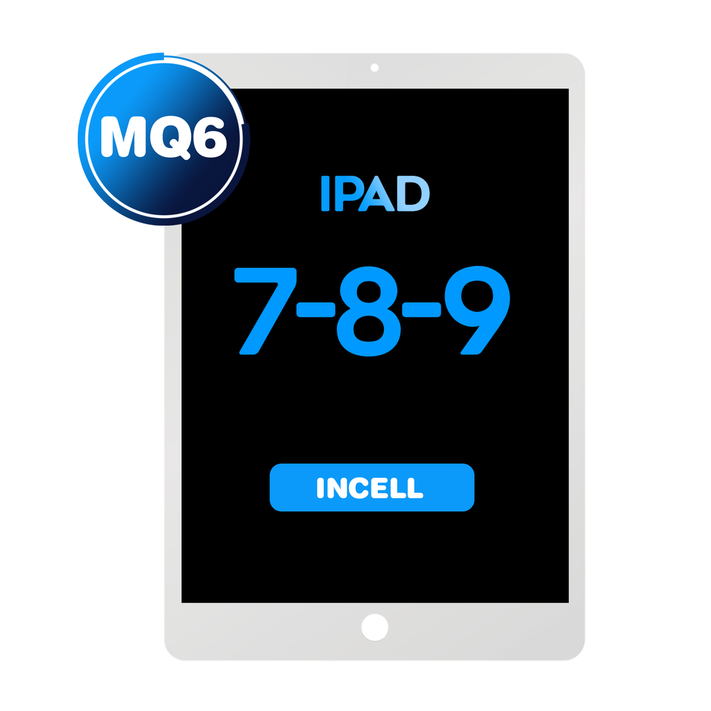 Digitizer for iPad 7 / iPad 8 /iPad 9 (Without Home Button) (MQ6 / Aftermarket) - White