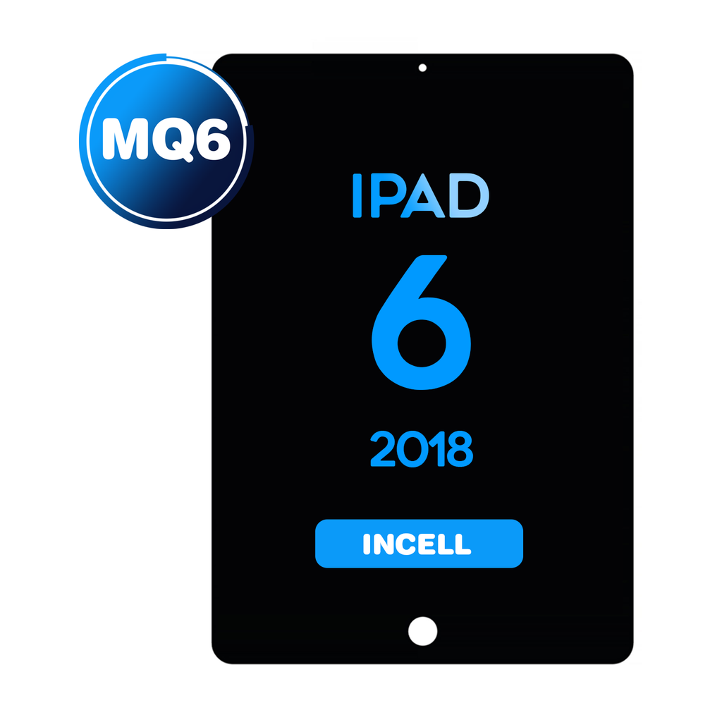 Digitizer for iPad 6 (2018) (With Home Button) (MQ6 / Aftermarket) - Black