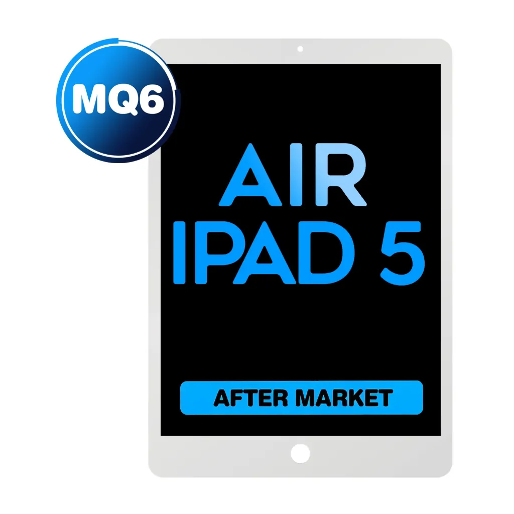 Digitizer for iPad 5 / iPad Air (With iPad 5 Home Button) (MQ6 / Aftermarket) - White