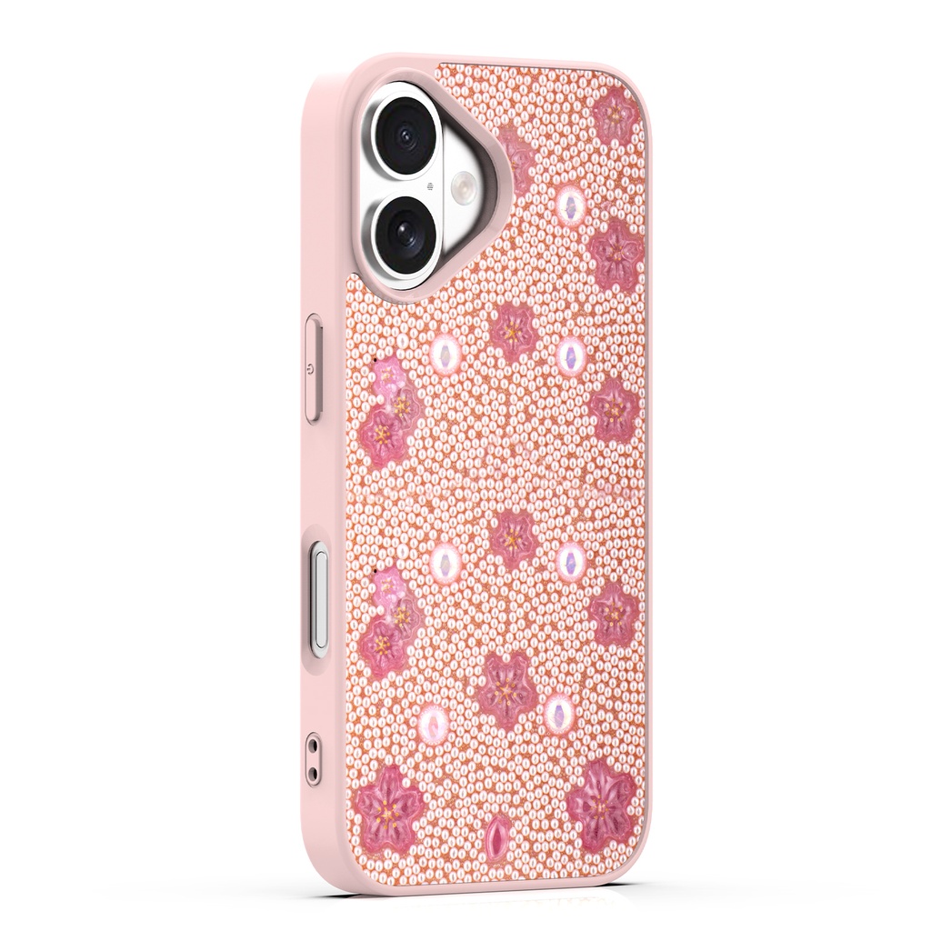BeadBlossom Case for  iPhone 17 - Pink