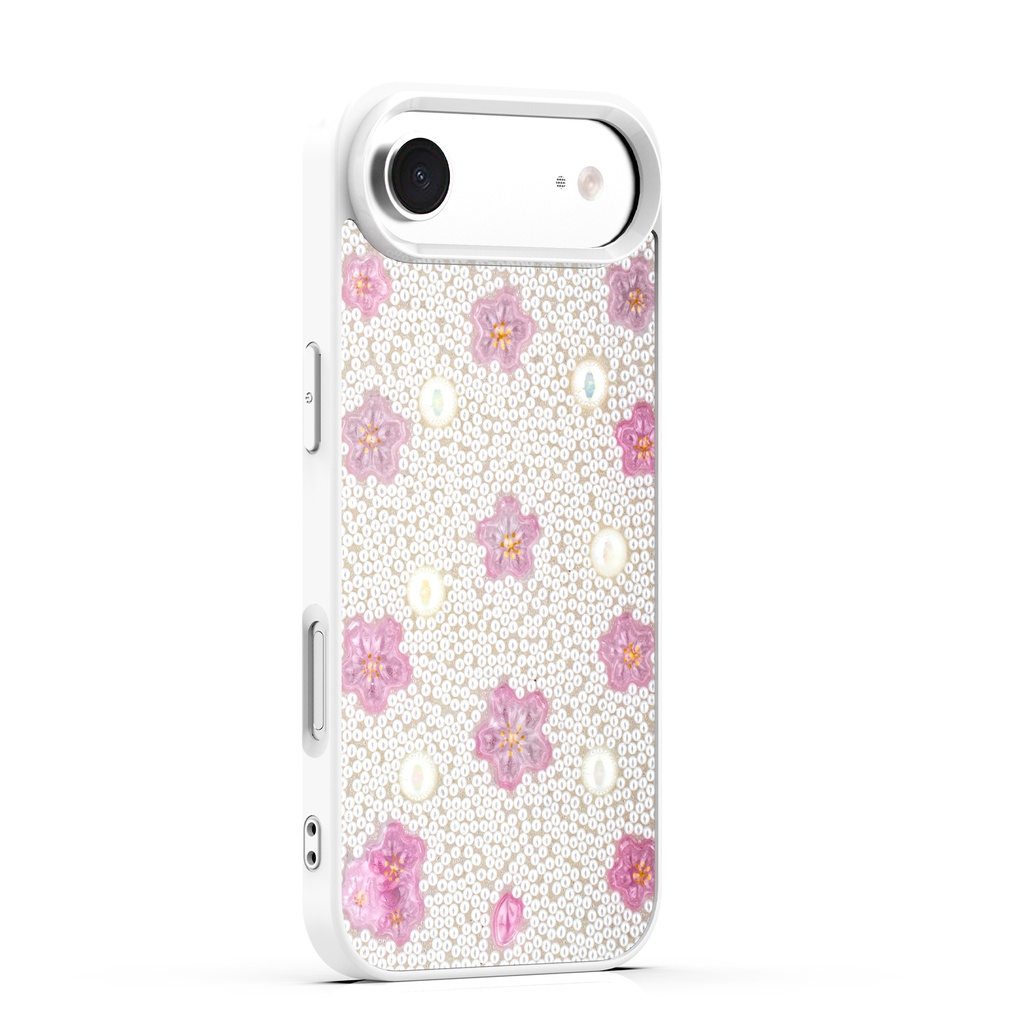 BeadBlossom Case for  iPhone Air - White