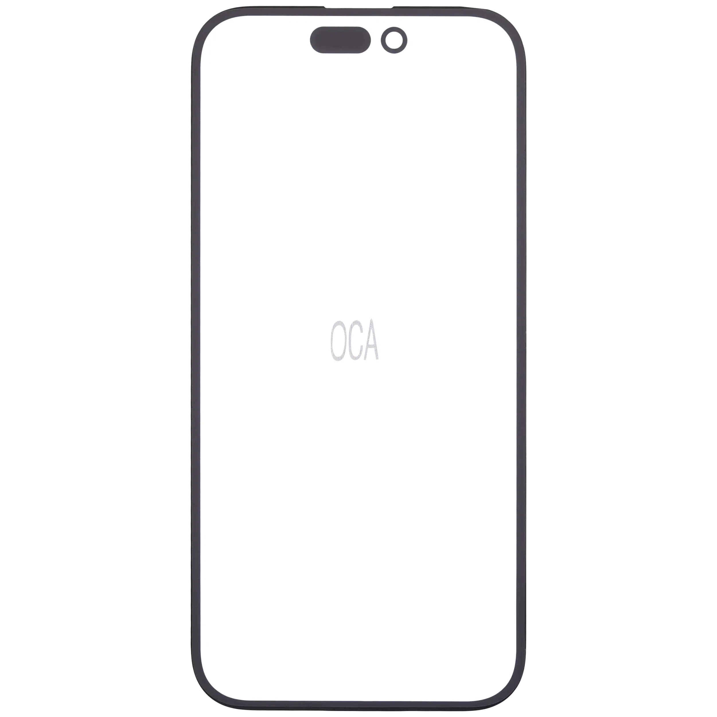 2 in 1 (Glass + OCA Pre-Installed) For iPhone 14 Pro (10 Pack) (Premium)