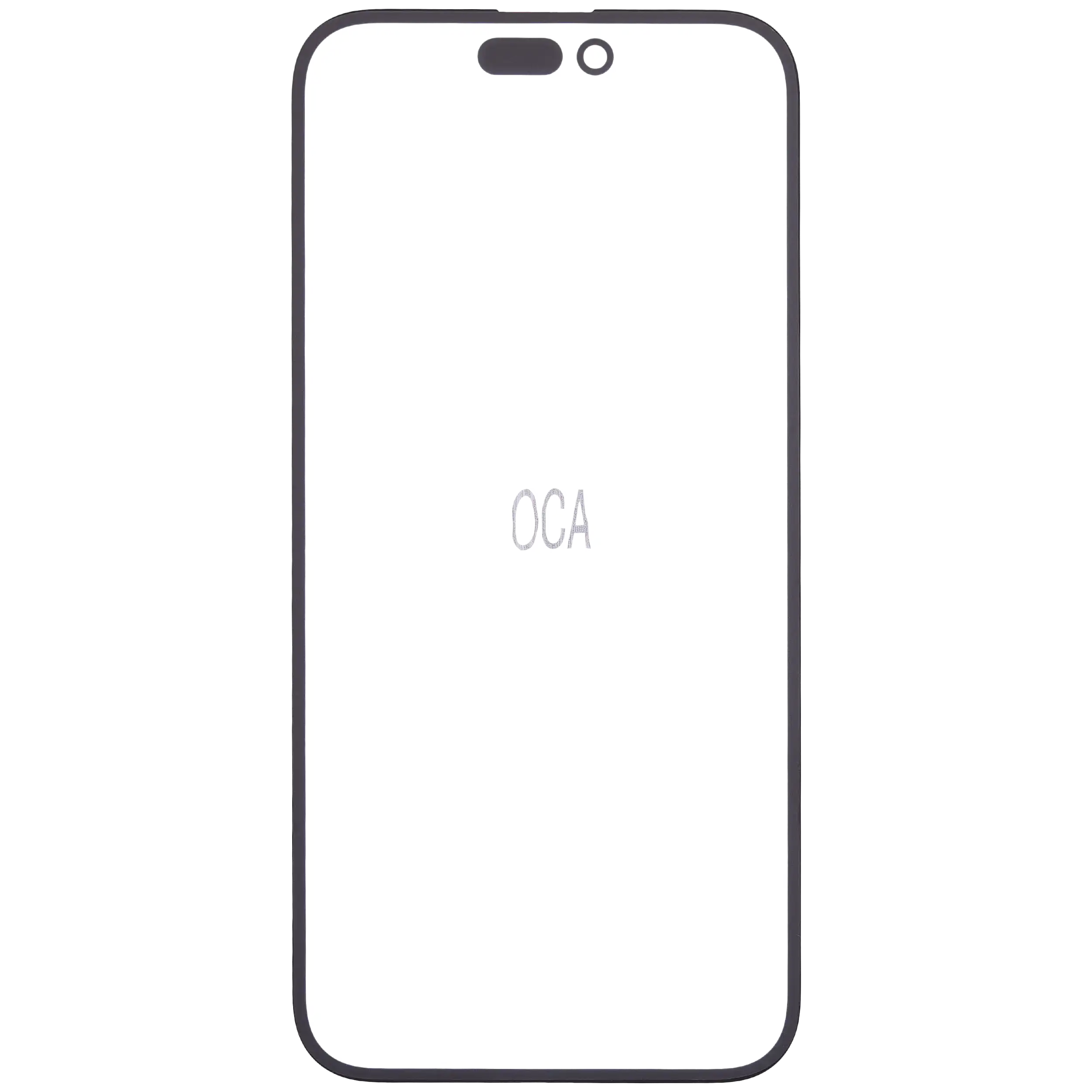 2 in 1 (Glass + OCA Pre-Installed) For iPhone 14 Pro Max (10 Pack) (Premium)
