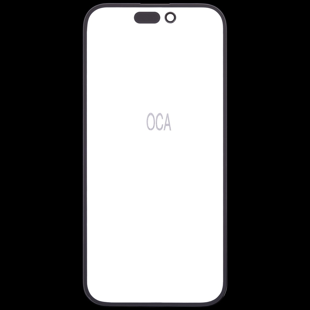 2 in 1 (Glass + OCA Pre-Installed) For iPhone 16 (10 Pack) (Premium)