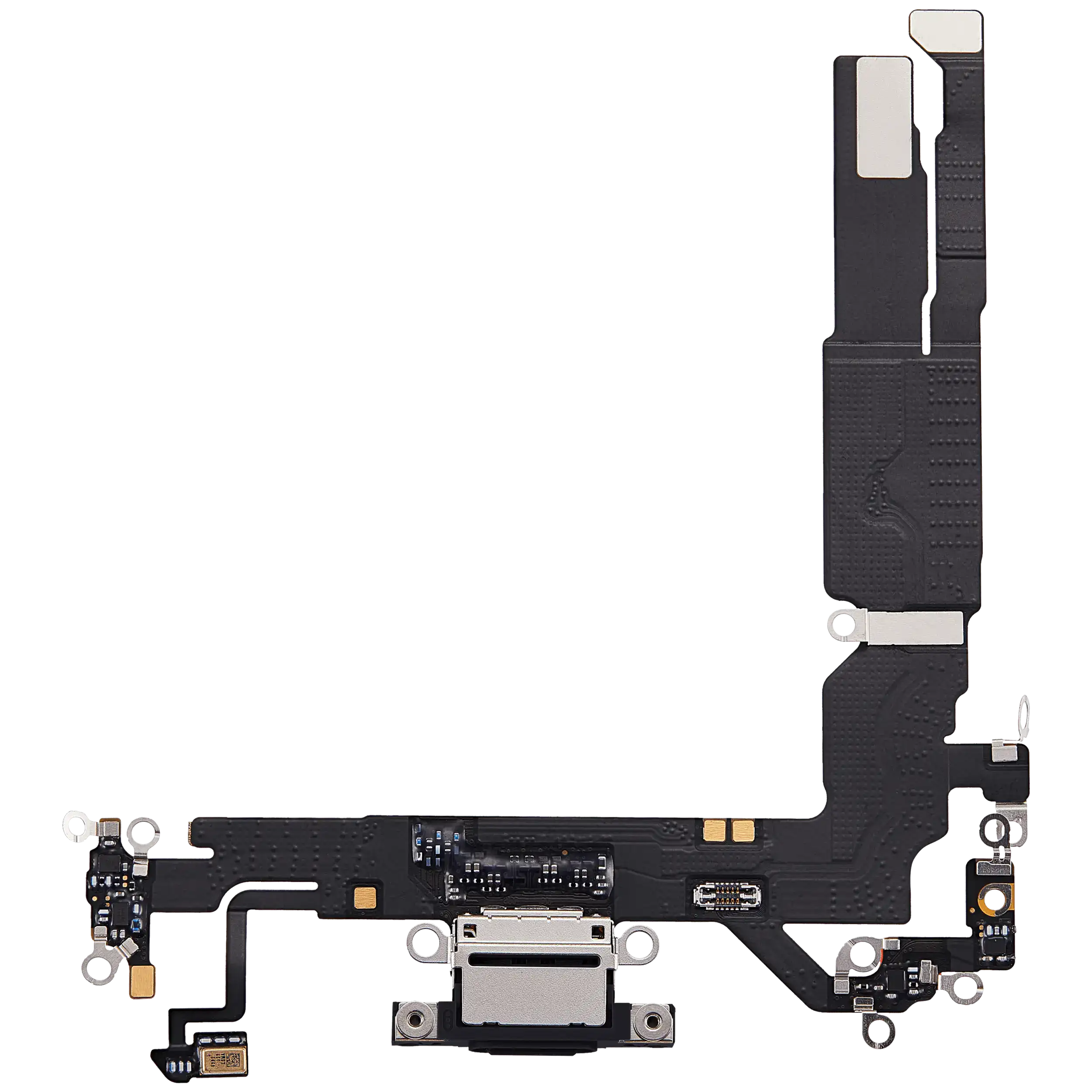 Charging Port Flex Cable For iPhone 17 (Premium) (Black)