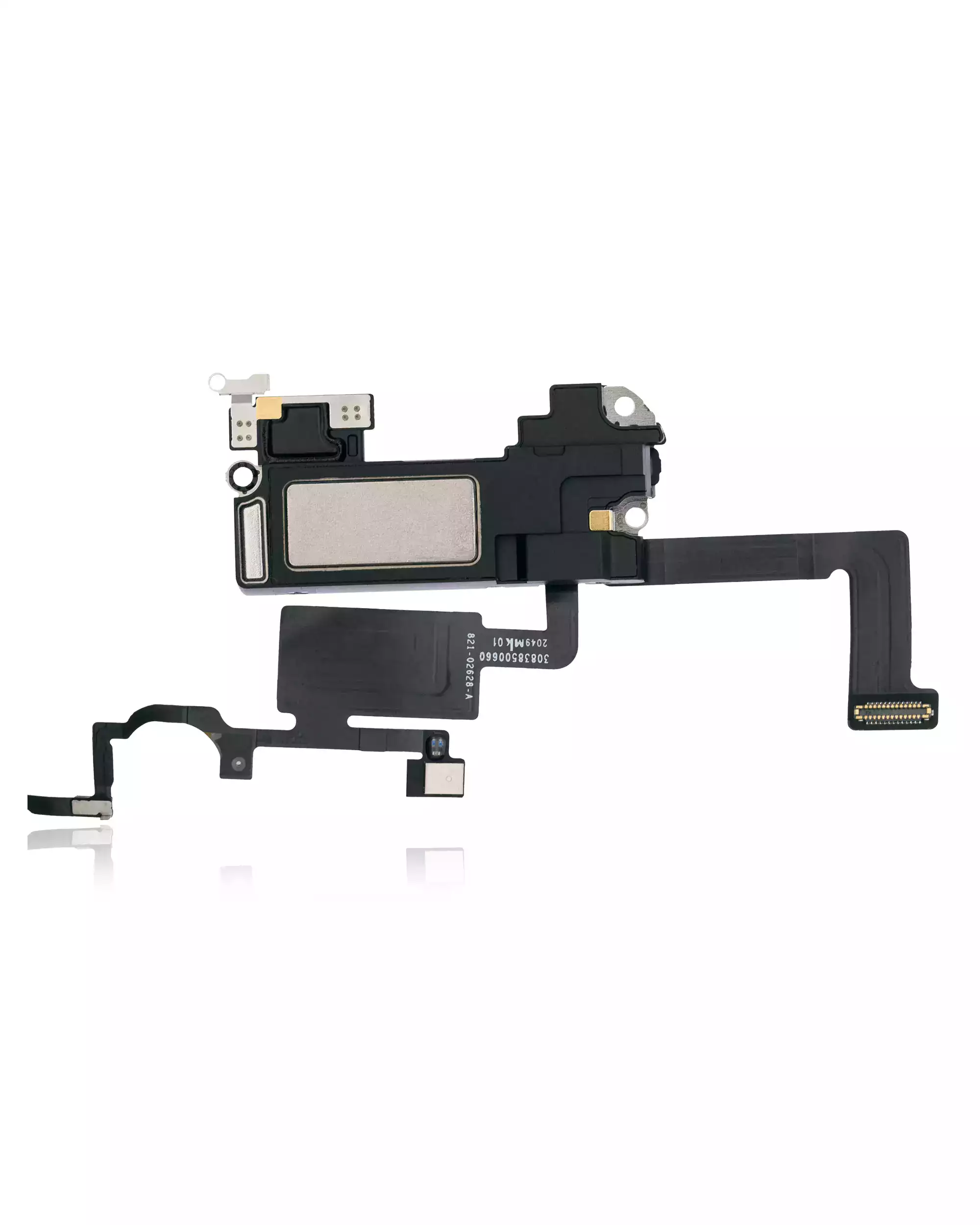Earpiece Speaker With Proximity Sensor Cable For iPhone 12 / 12 Pro (Warning: Soldering Required For Face ID Functionality) (Aftermarket)