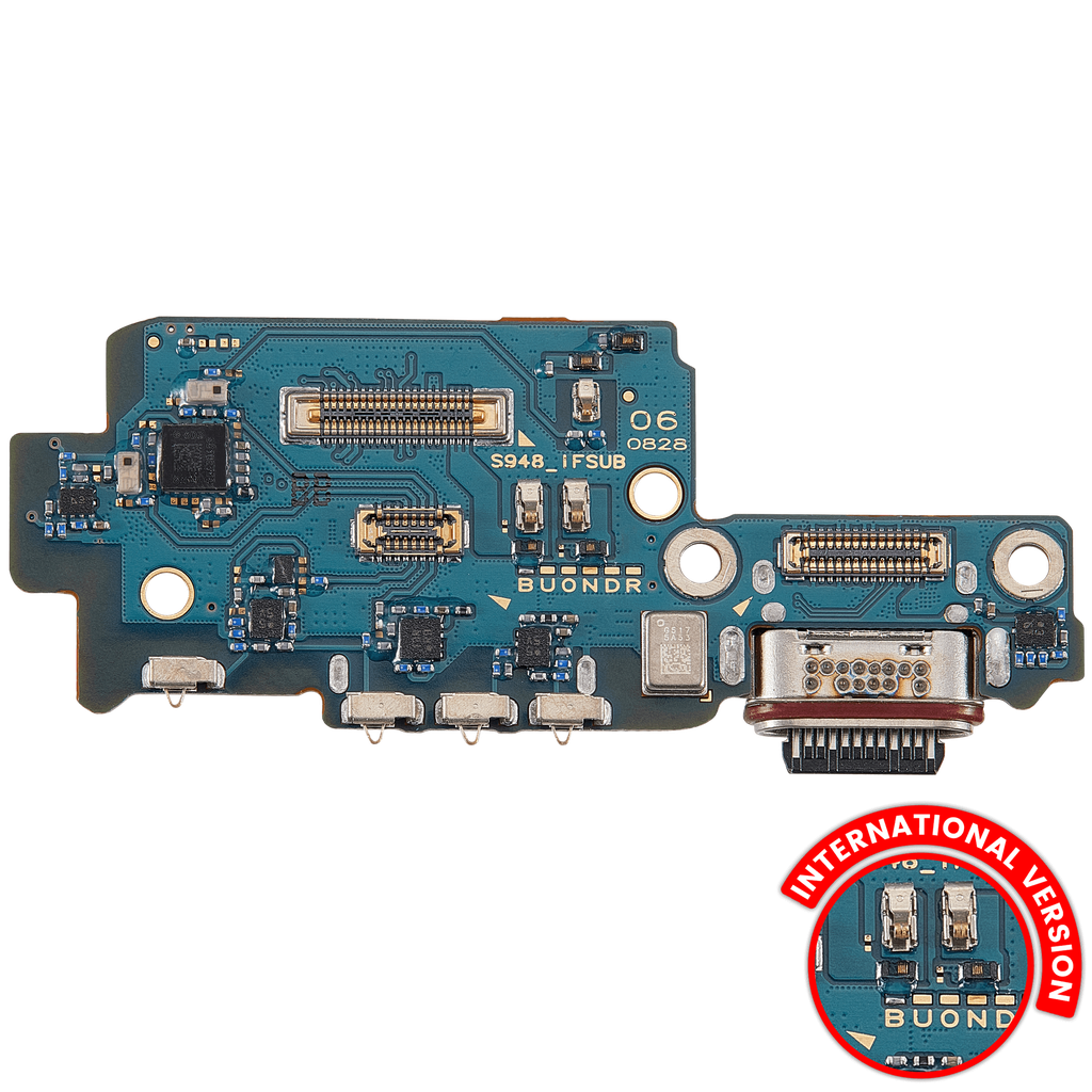 Charging Port Board With Sim Card Reader For Samsung Galaxy S26 Ultra (S948B) (International Version) (Premium)