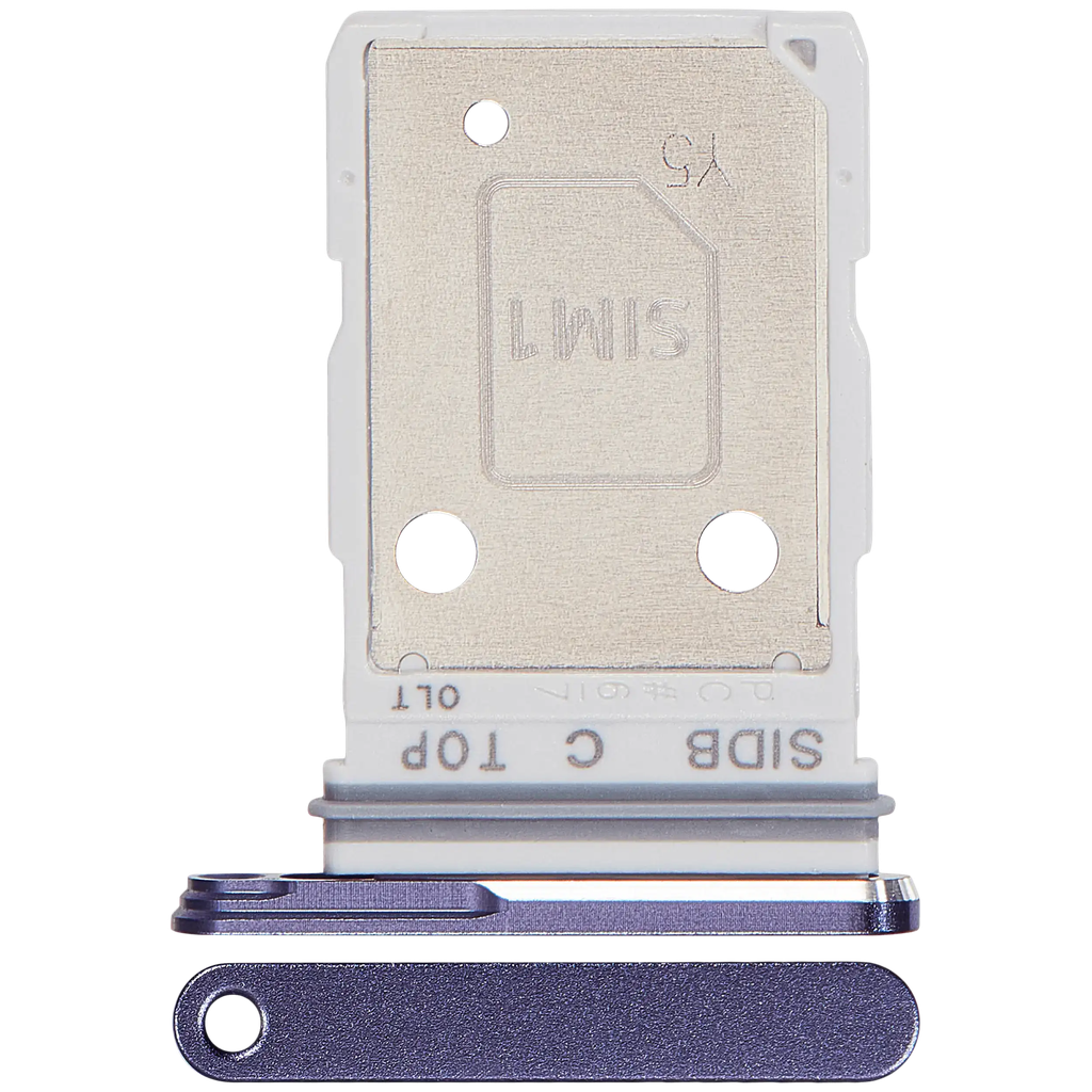 Dual Sim Card Tray For Samsung Galaxy S26 (S942) (Cobalt Violet) (Premium)