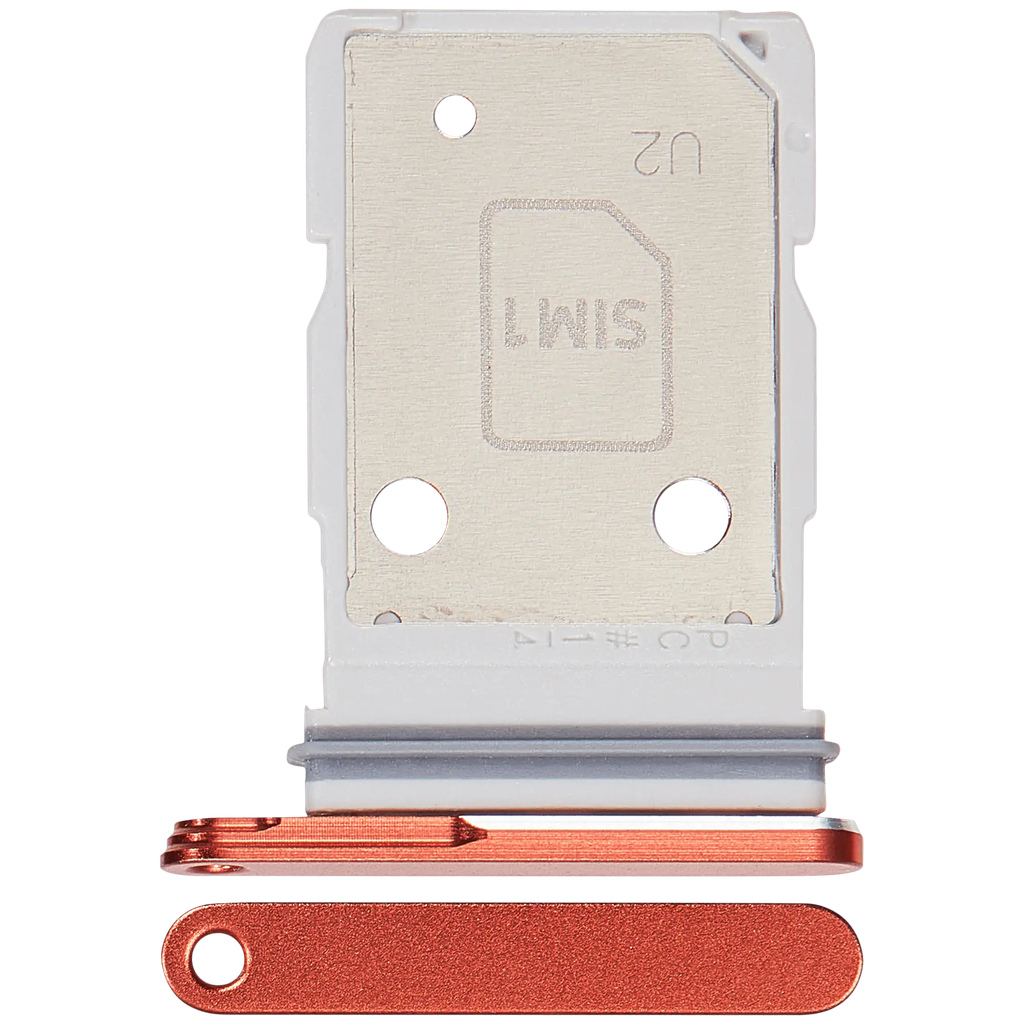 Dual Sim Card Tray For Samsung Galaxy S26 (S942) (Red) (Premium)