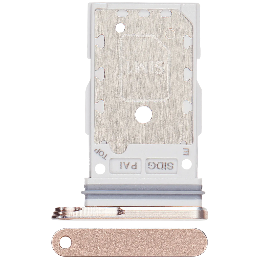 Dual Sim Card Tray For Samsung Galaxy S26 Plus (S947) (Pink Gold) (Premium)