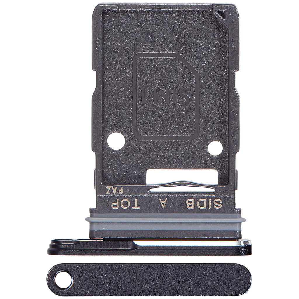 Single Sim Card Tray For Samsung Galaxy S26 (S942) (Black) (Premium)