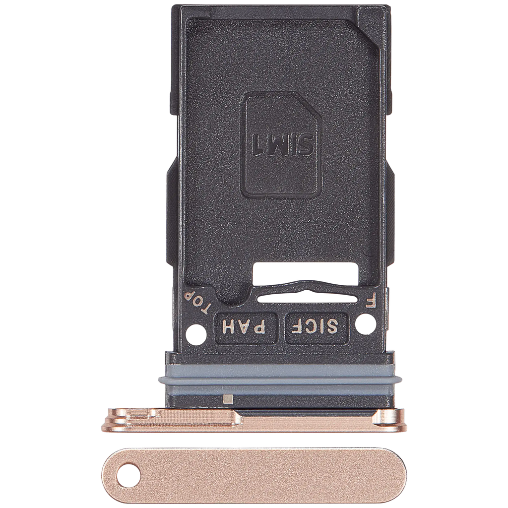 Single Sim Card Tray For Samsung Galaxy S26 Plus (S947) (Pink Gold) (Premium)