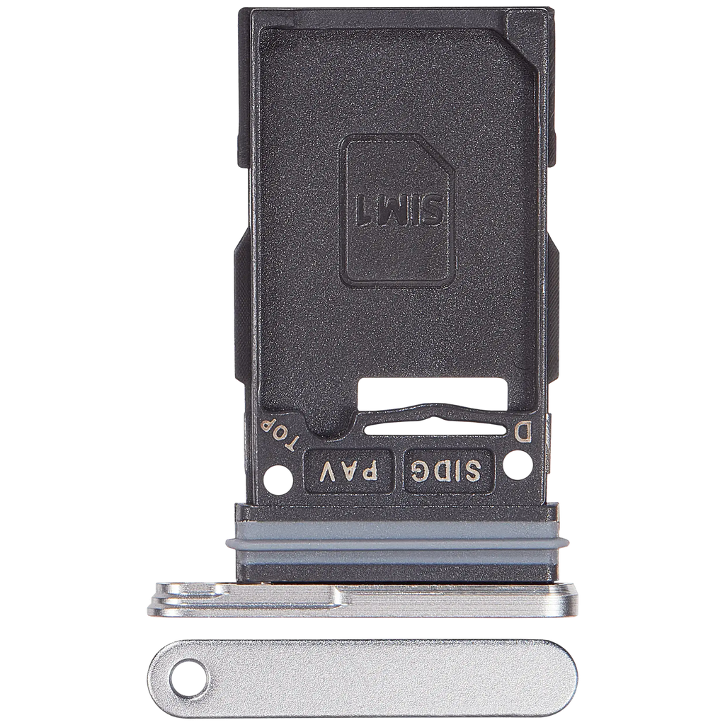 Single Sim Card Tray For Samsung Galaxy S26 Plus (S947) (White) (Premium)