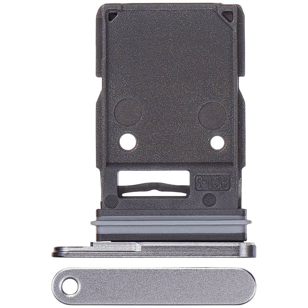 Single Sim Card Tray For Samsung Galaxy S26 Ultra (S948) (Silver Shadow) (Premium)