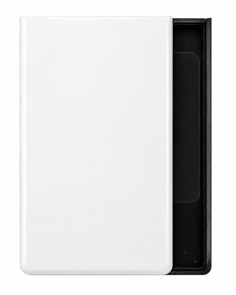 Bottom Back Cover Glass For Google Pixel 6A (Chalk) (Premium)