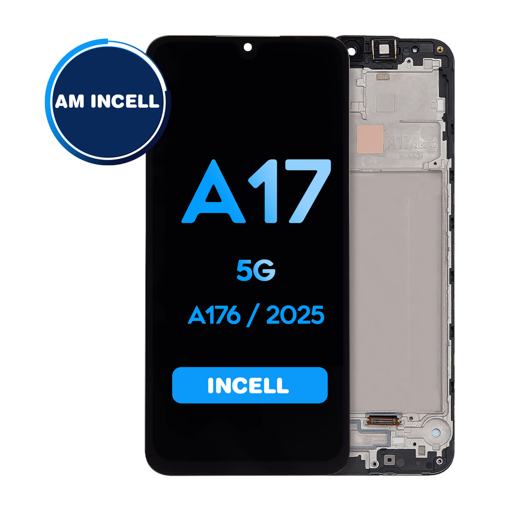 LCD Assembly For Samsung Galaxy A17 5G (A176 / 2025) with Frame (6.59") All Colors (Aftermarket - Incell ) (US Version)