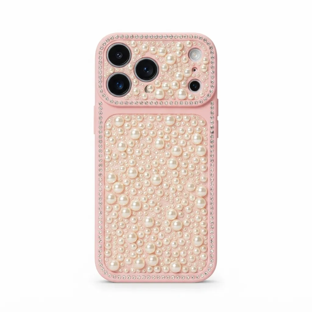 BeadPearl Case for iPhone 16 Pro Max - Pink