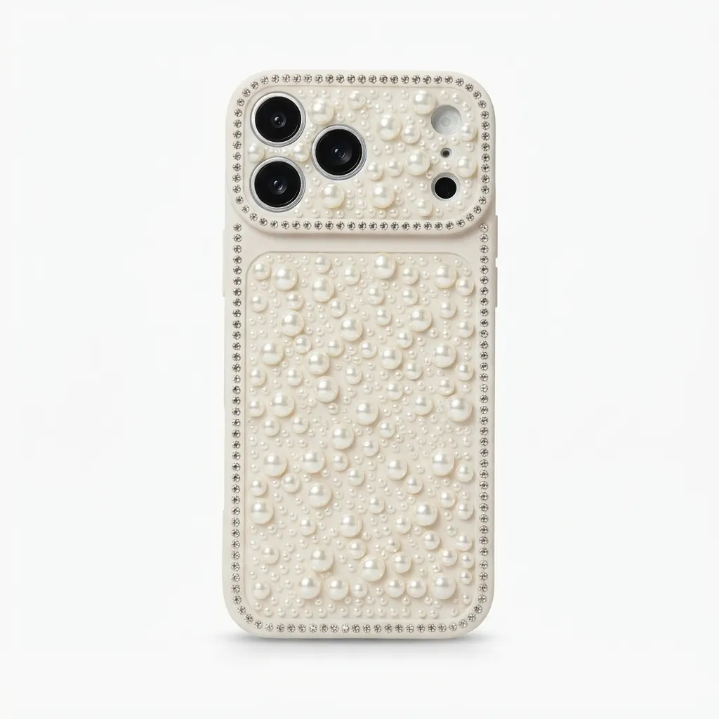 BeadPearl Case for  iPhone 17 ProMax - Cream