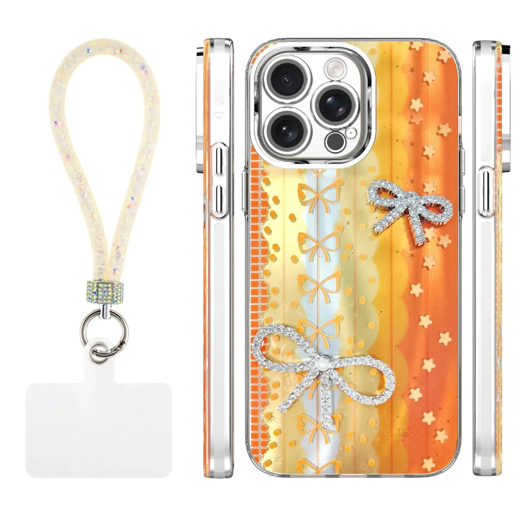 Candy Ribbon Case for iPhone 14 Pro - Orange