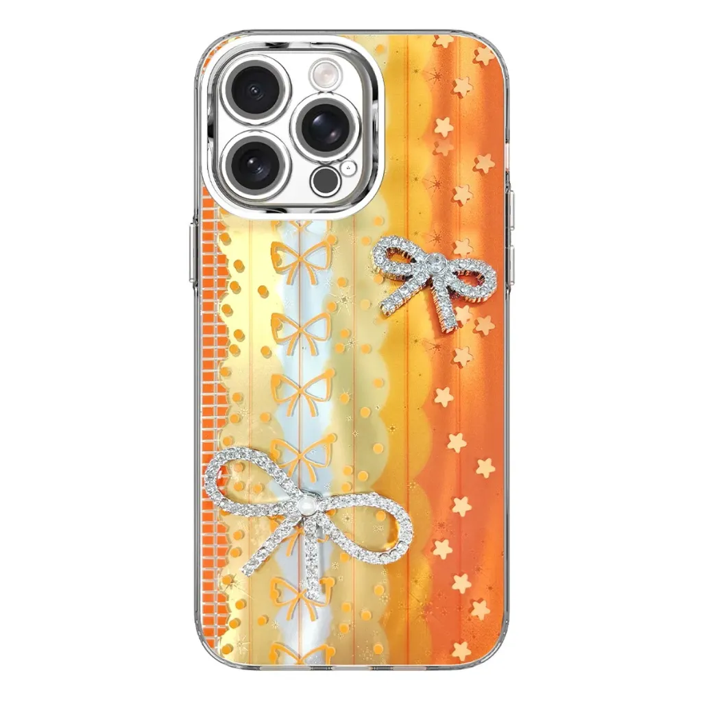 Candy Ribbon Case for iPhone 16 Pro - Orange